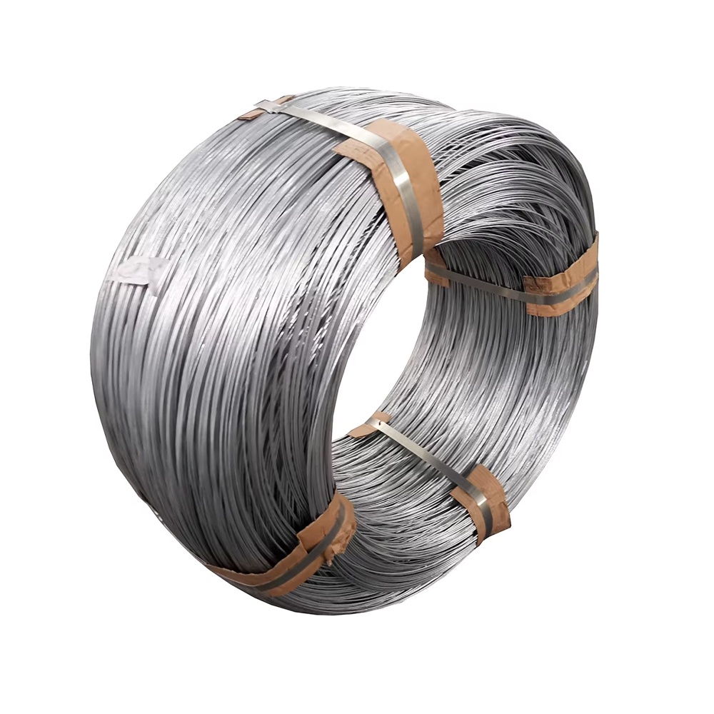 Electro Galvanized Steel Wire, Zn 5-25g/m², Smooth Bright Surface