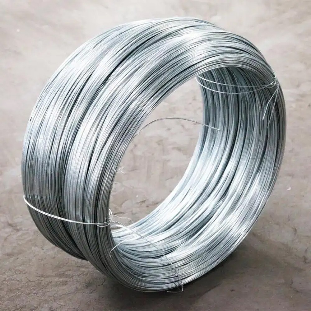 Standard Coated Galvanized Steel Wire, Zn 40-80g/m²