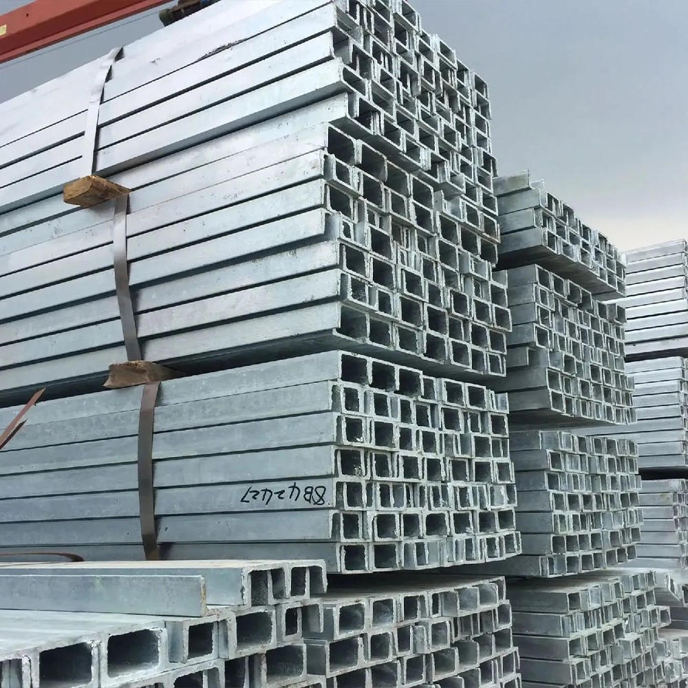 Hot Dipped Galvanized Structural Channel, A572 Gr50, High Strength