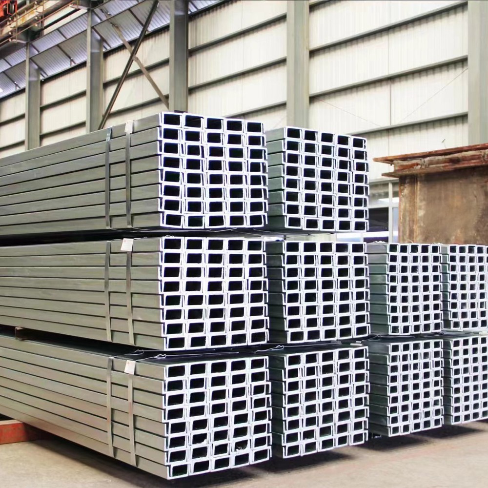 Hot Dipped Galvanized Q235B U Channel, Structural, Z80-Z275