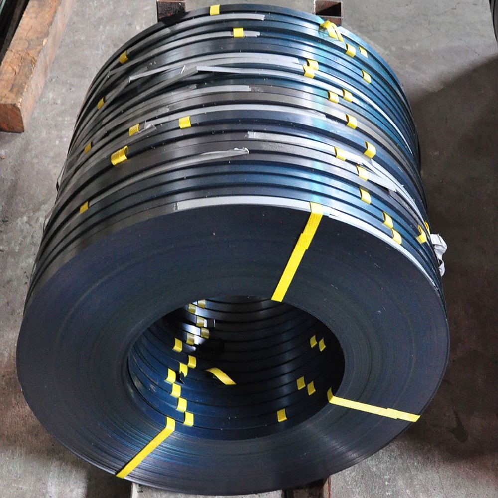 Heat-Treated Blued Steel Strapping – High Break Strength