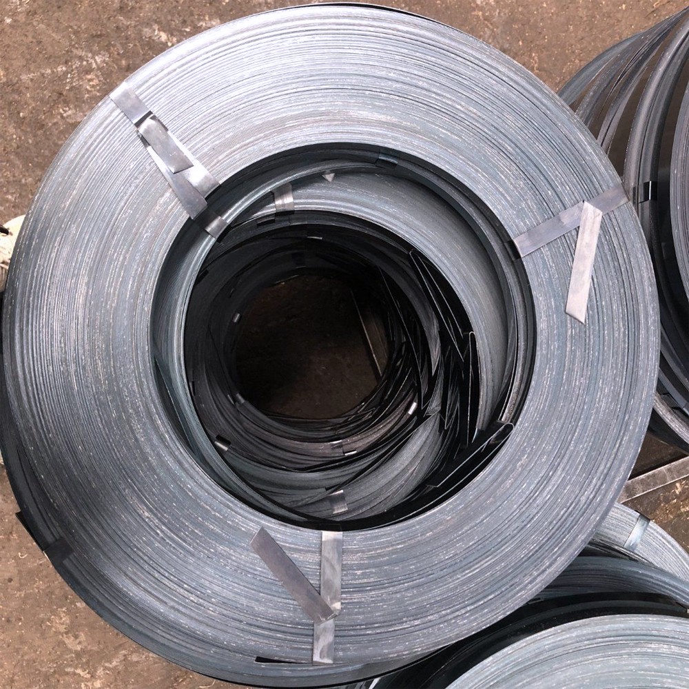 Recyclable Blued Steel Strapping Eco-Friendly Metal Packaging Solution