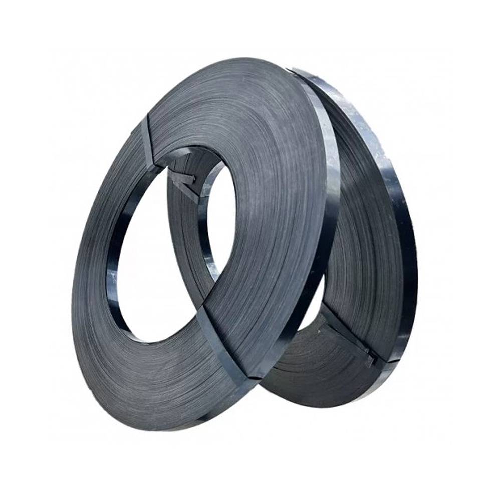 Blued Steel Strapping with Round Edges Safe Handling, No Cuts