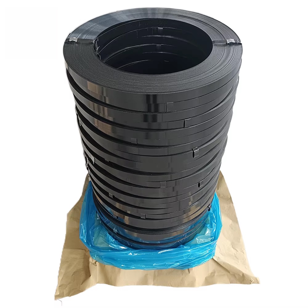 Heat-Treated Blued Steel Strapping – High Break Strength