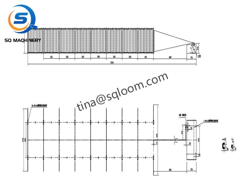 Cotton yarn direct warping machine SQ-YGA