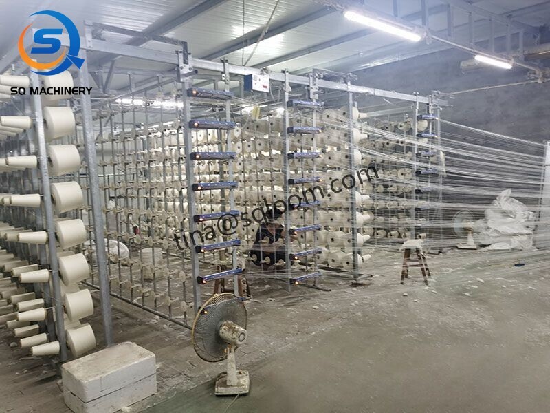 Sectional warping machine SQ236T