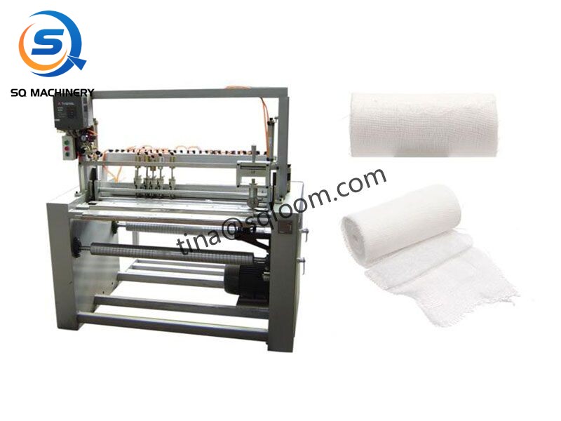 cutted edge gauze bandage machine 5x10,7.5x10 10x15