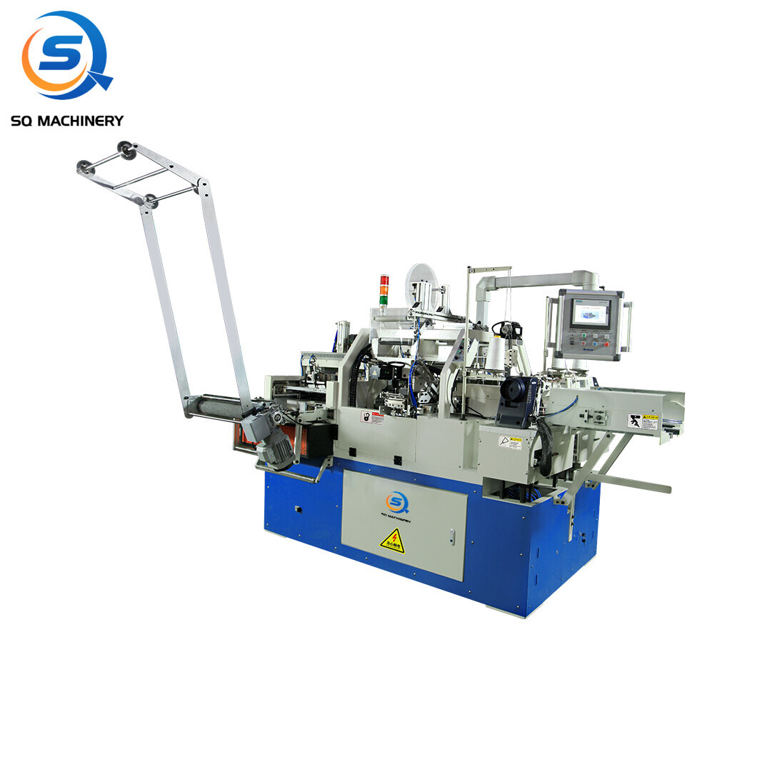 Terry towel cross cutting and hemming machine SQ-T03