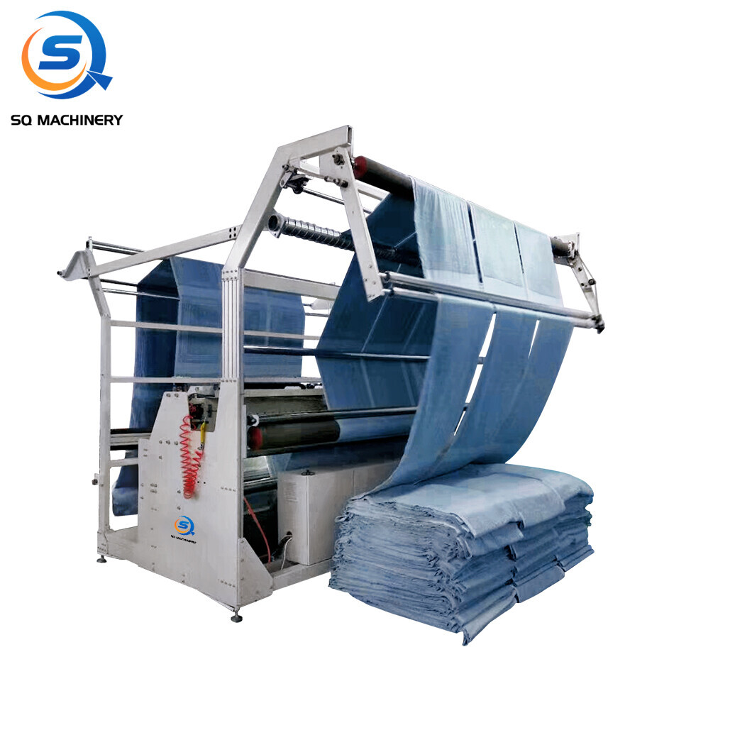 Automatic towel longitudinal cutting/slitting machine/terry length cutter