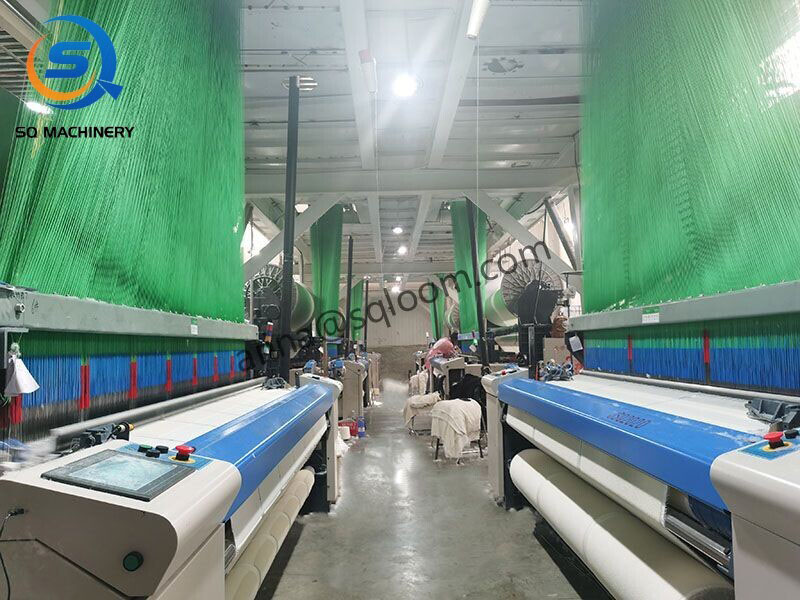 terry towel air jet loom weaving machine with Electric jacquard
