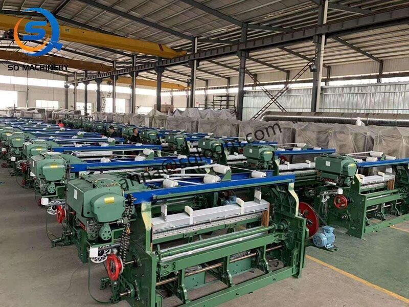 Heavy fabric Jute canvas weaving machine rapier loom