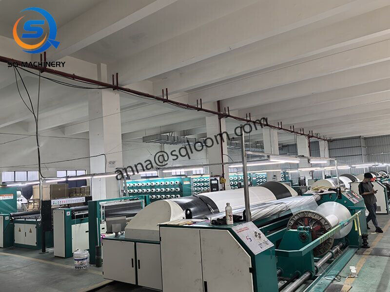 Mono filament yarn warping machine