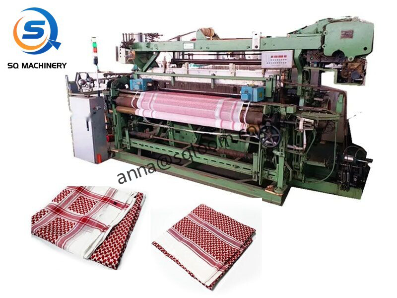 Yashmagh weaving machine for keffiyeh Arab -SQ798 rapier loom
