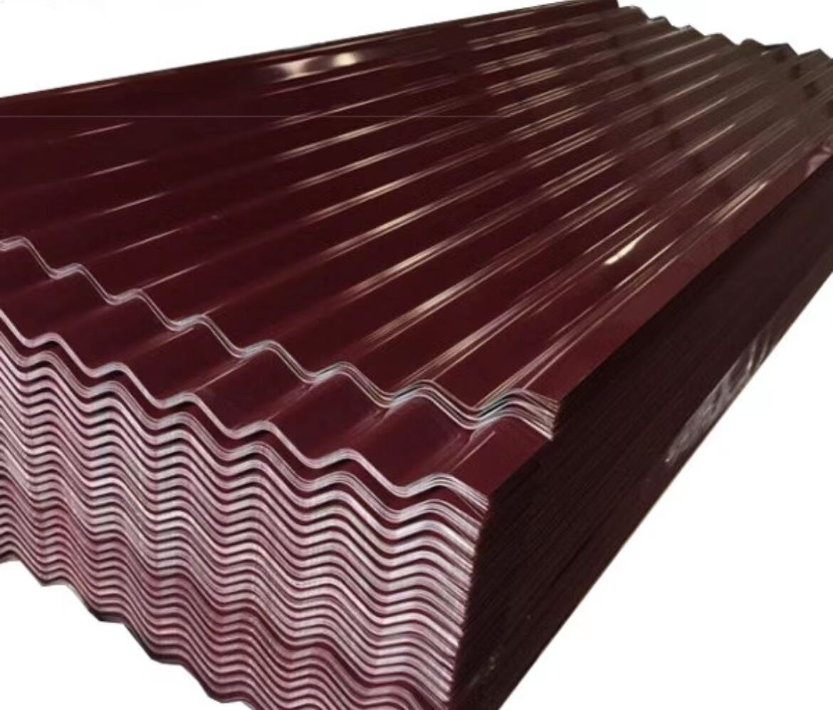 zinc coated colorful roofing steel sheet galvanized corrugated