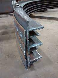 Curved refined T-Shaped Steel