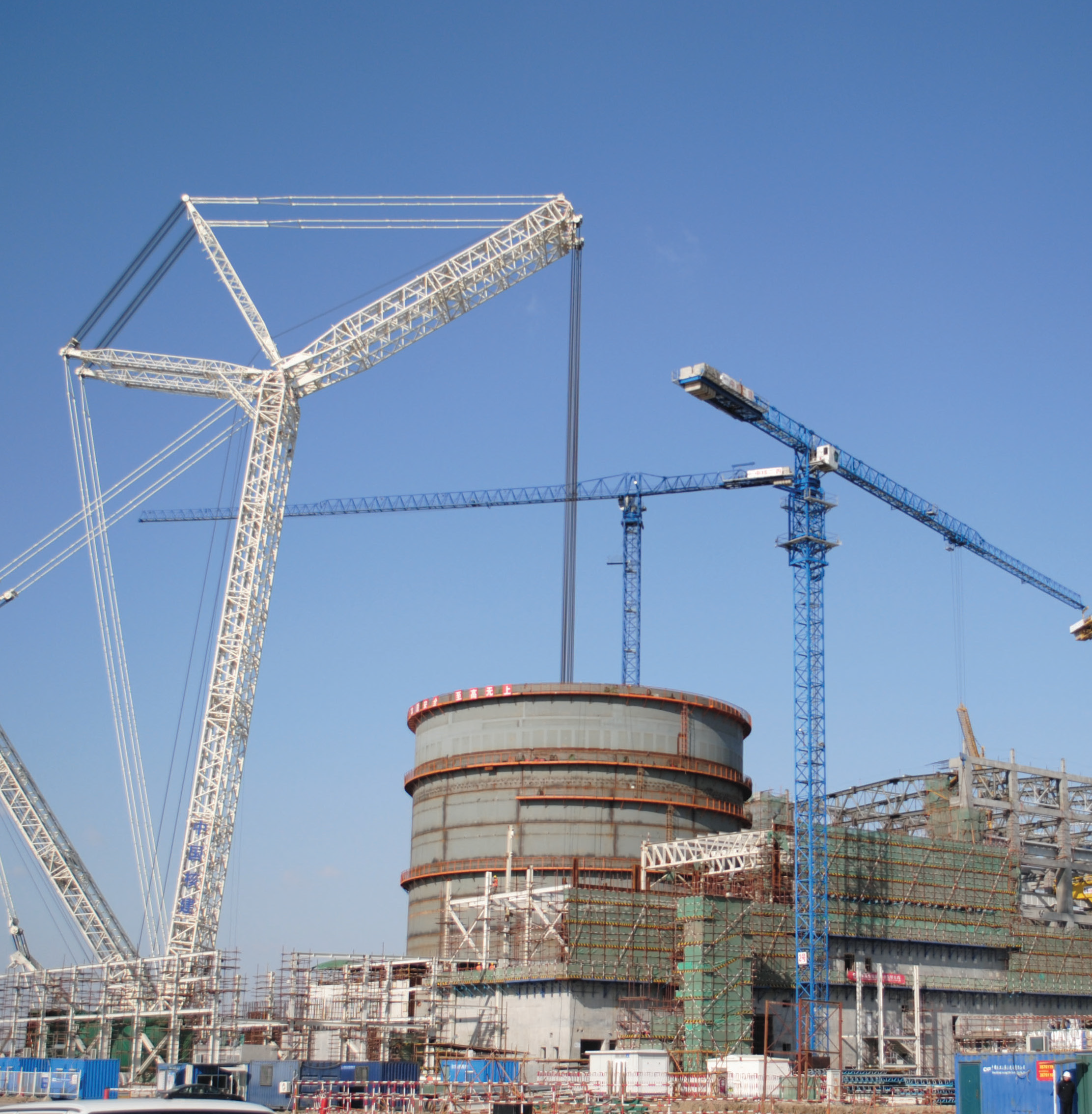 Haiyang Nuclear Power Unit 1 and Unit 2 Nuclear Island S50, S60, S11, PX Circulating Water Pump Room Steel Structure Processing Project