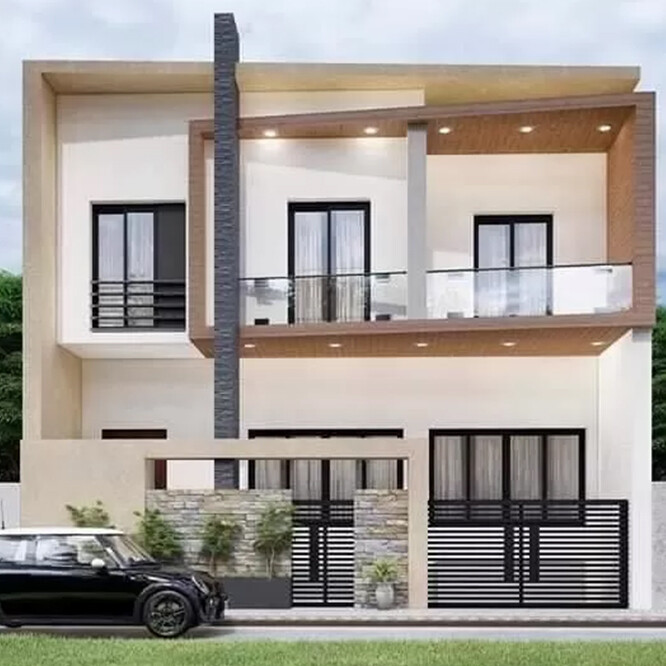 Light Steel Villa Modern Design Steel Structure Prefabricated House