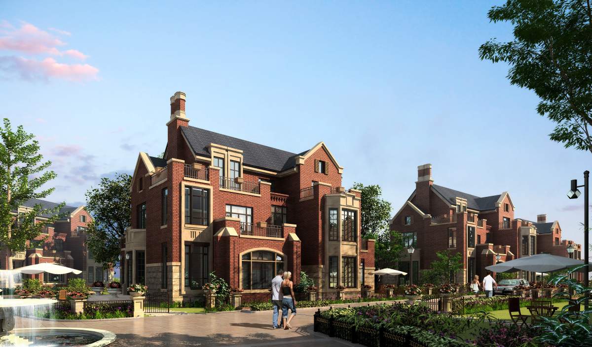 American style Light Steel Villa