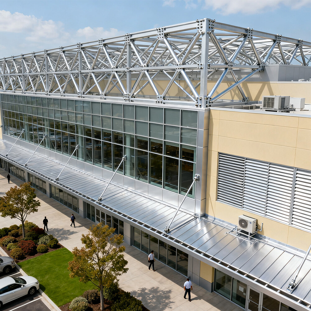 Steel Structure Commercial Complex