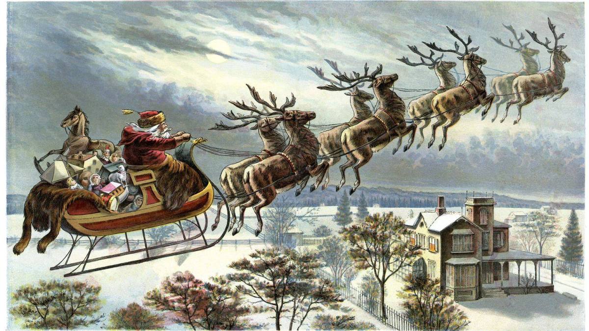 Vintage-colour-lithograph-from-1898-showing-Father-Christmas-and-his-reindeer-flying-through-the-sky-in-the-history-of-Santa-Claus.jpg.optimal