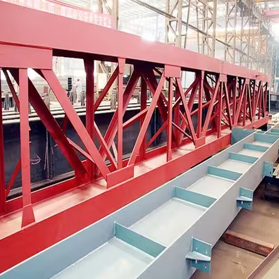 Lattice steel column