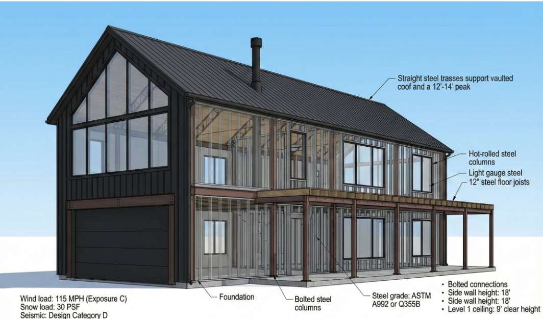 Steel Structure Barn