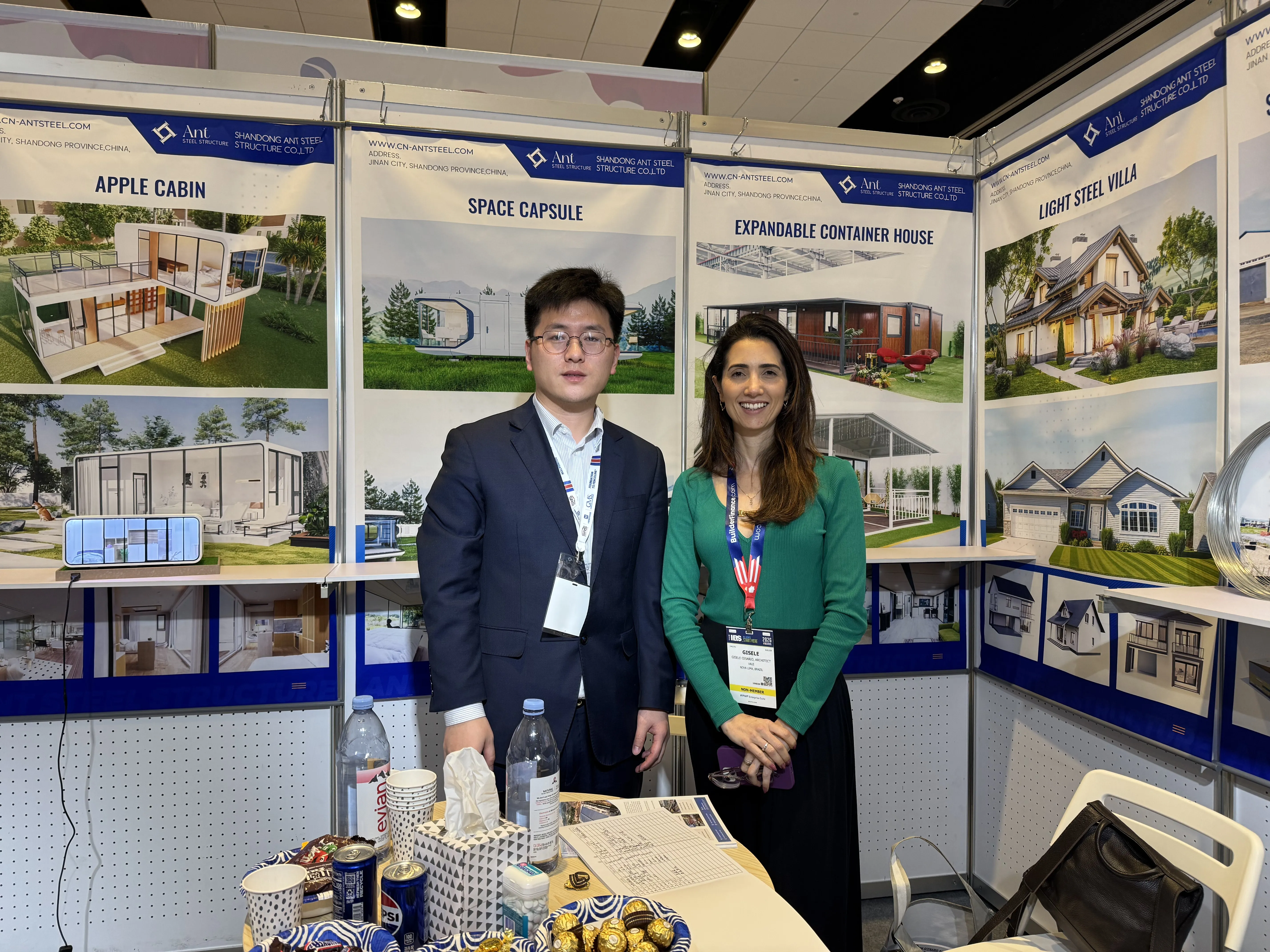 Ant Steel Structure Shines at NAHB International Builders' Show (IBS) 2026, Showcasing Innovative Steel Living Solutions