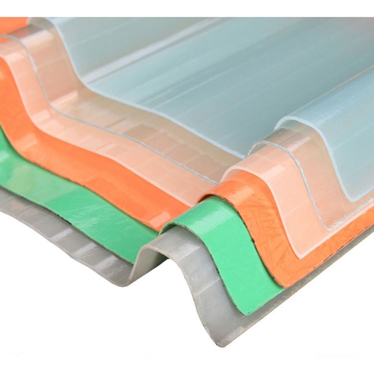 Reliable Quality Gel Coat Roof Tile FRP Profile Roofing Sheet Frp Plastic Corrugated Sheet