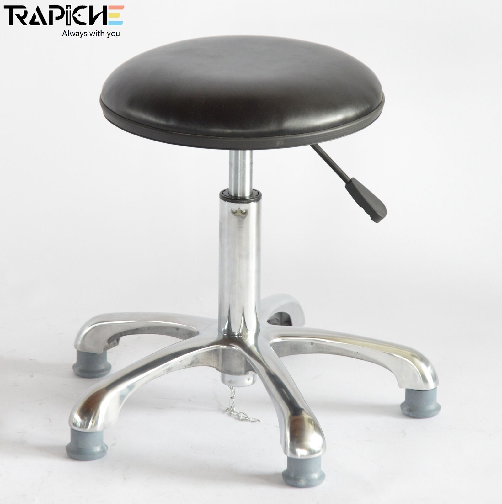 Leather anti-static round chair