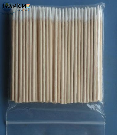 Clean cotton swabs