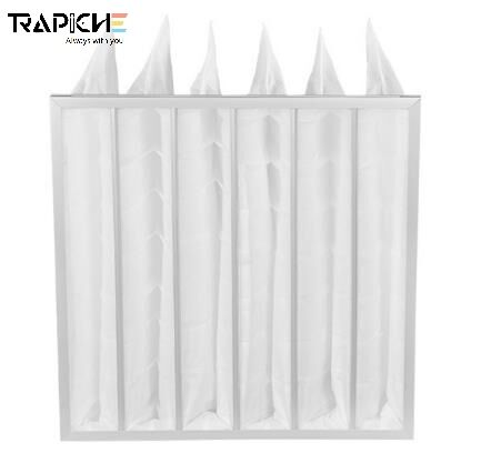 Galvanized box bag air filter