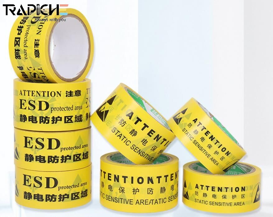 Anti-static warning tape