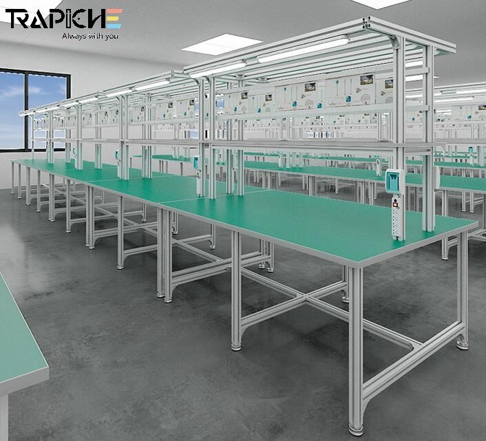 Anti-static aluminium alloy workbench
