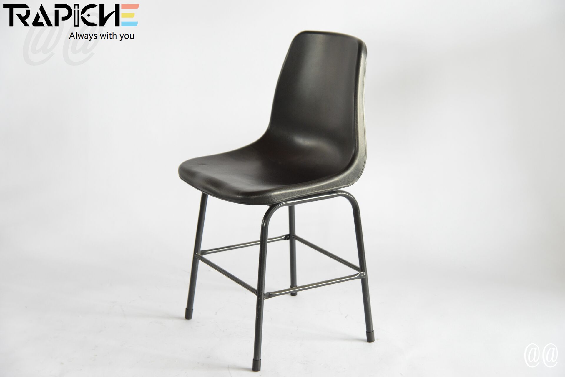 Anti-static injection molding back chair
