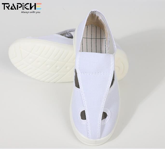 Anti-static four-hole shoes