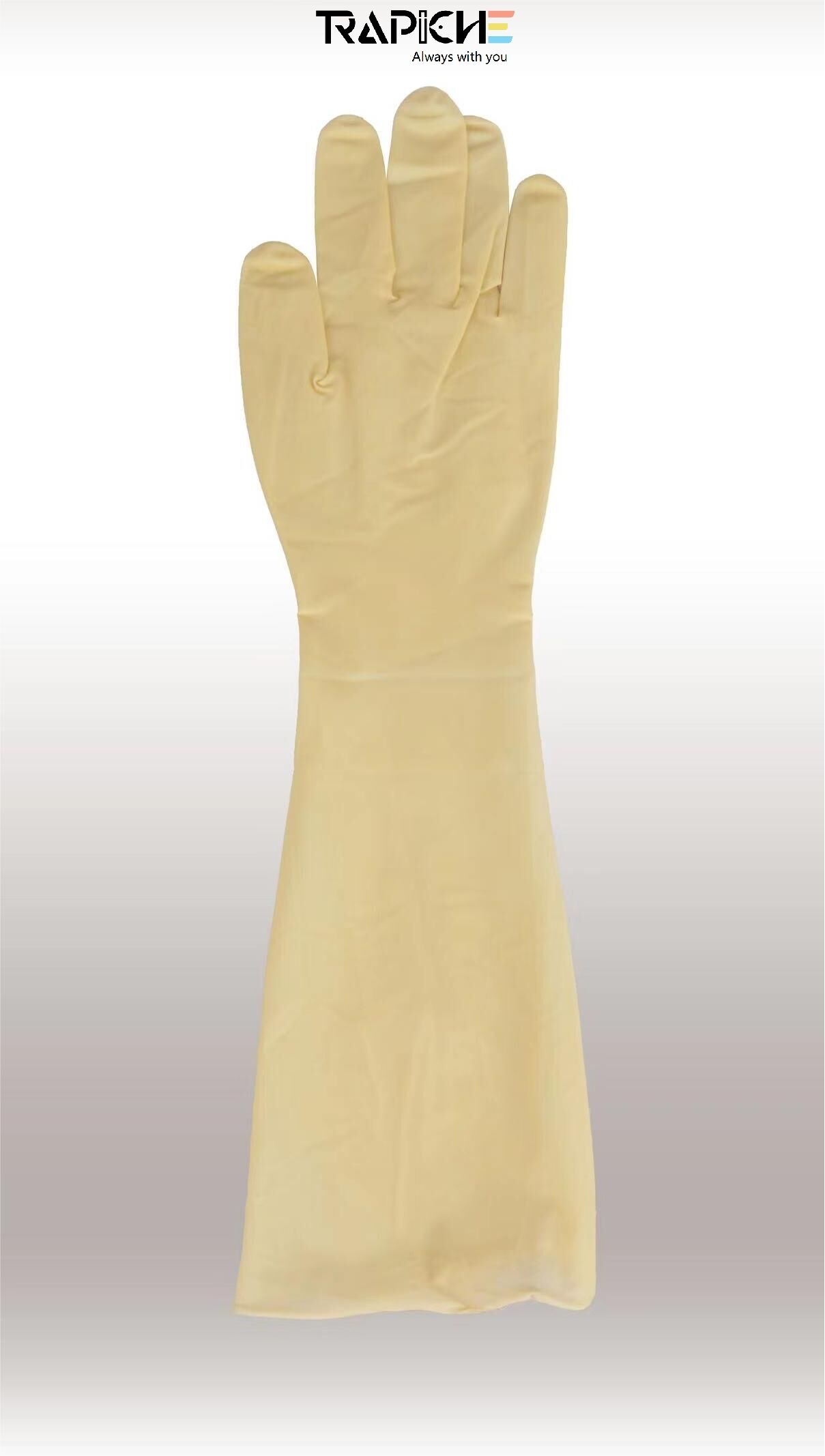 12'' LATEX CLEANROOM POWDER FREE DISPOSABLE GLOVES