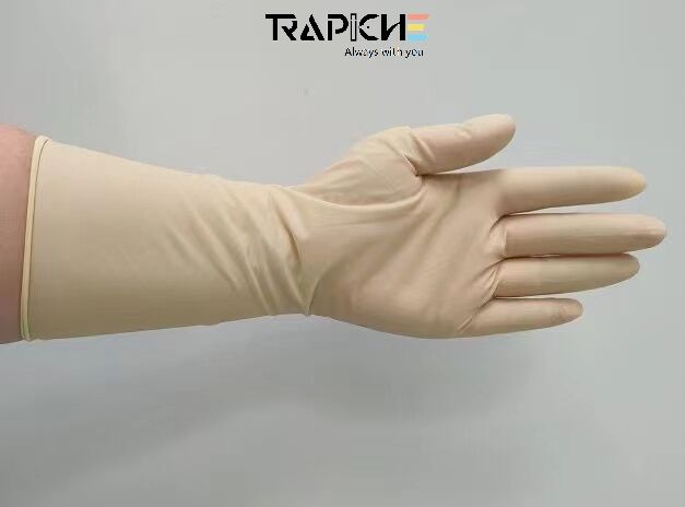 12'' LATEX CLEANROOM POWDER FREE DISPOSABLE GLOVES