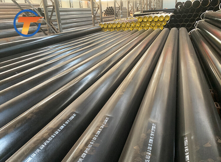 API 5L ASTM A53 ERW Black Round Steel Pipe