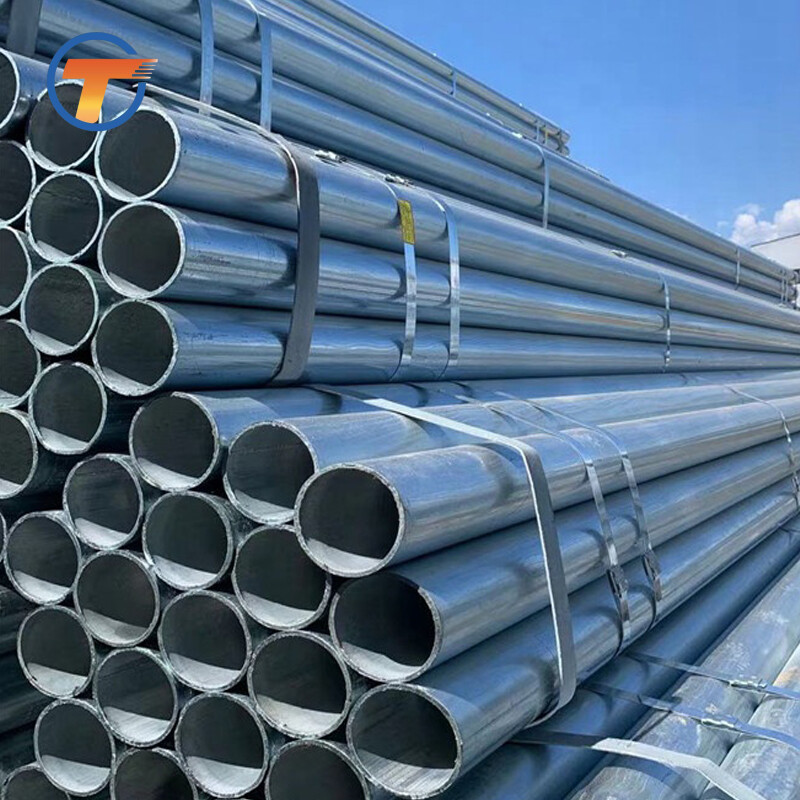 Zinc Coated Round Gi Galvanized Steel Round Pipes