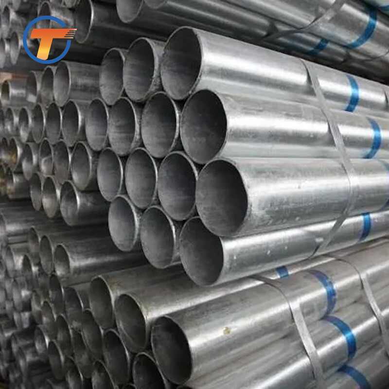 Zinc Coated Round Gi Galvanized Steel Round Pipes