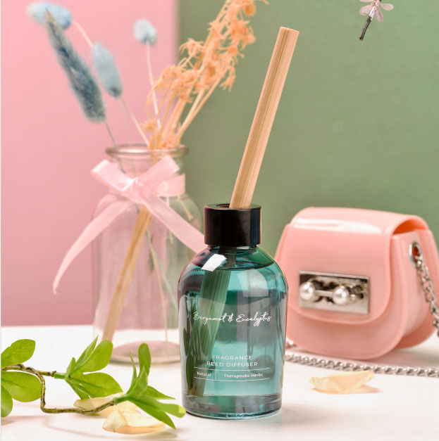 Eco-Friendly perfume bottle reed diffuser bottle aroma glass bottle