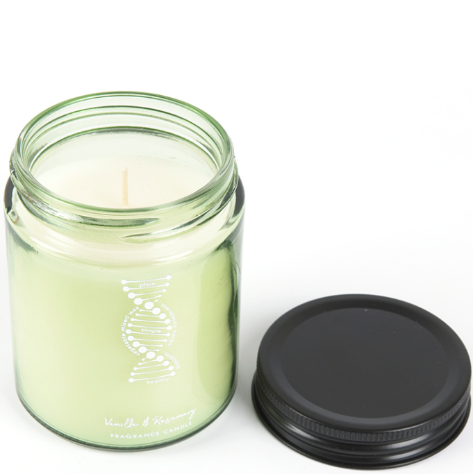 Christmas Scented luxury organic soy wax candles in glass jar