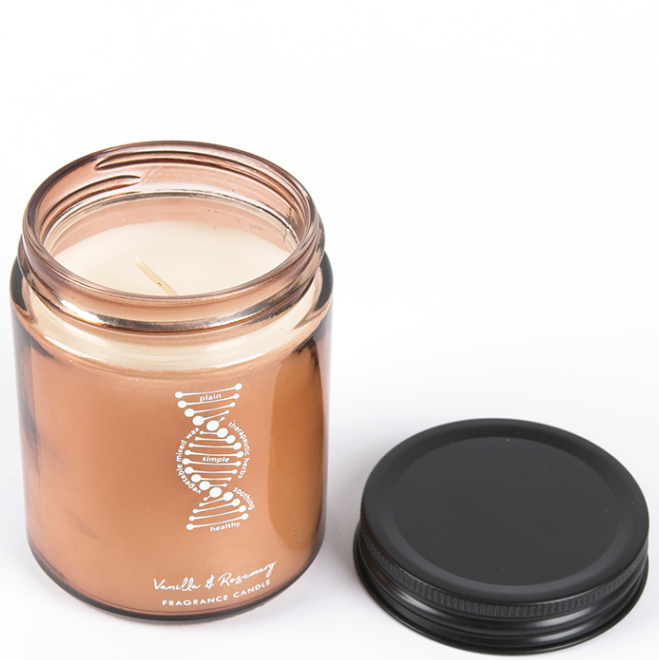 Christmas Scented luxury organic soy wax candles in glass jar