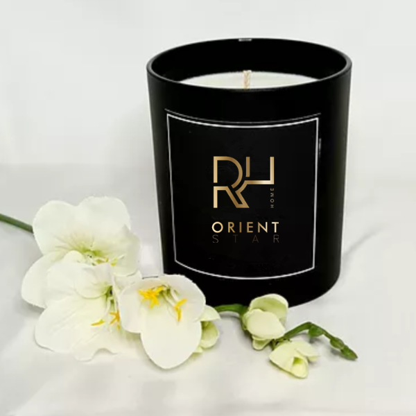 Christmas Scented Luxury Organic Soy Wax Candles In Glass Jar