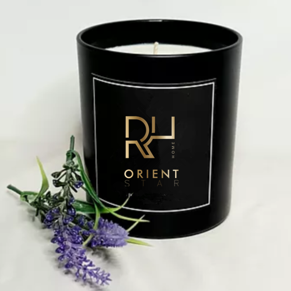 Christmas Scented Luxury Organic Soy Wax Candles In Glass Jar