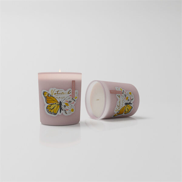 RH Customized Design Label Logo Luxury Scented Candle