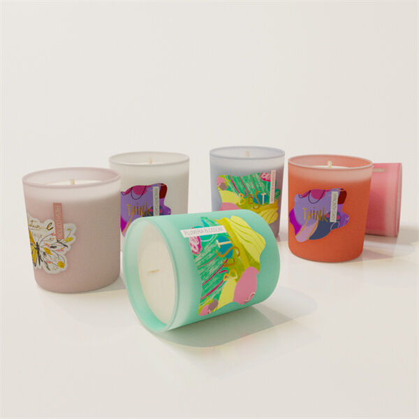 RH Customized Design Label Logo Luxury Scented Candle