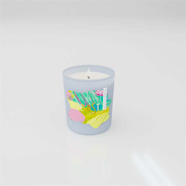 RH Customized Design Label Logo Luxury Scented Candle