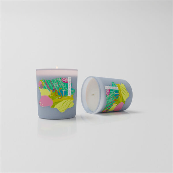 RH Customized Design Label Logo Luxury Scented Candle