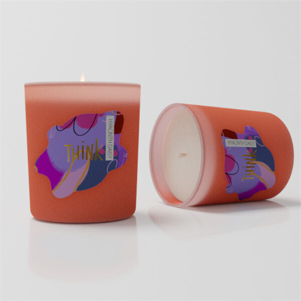 RH Customized Design Label Logo Luxury Scented Candle